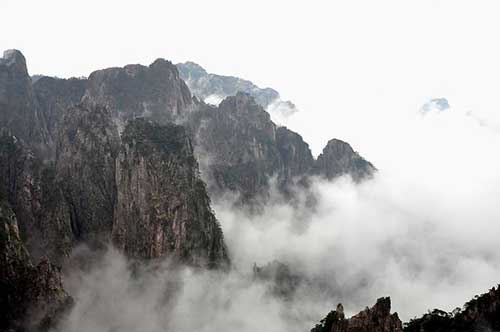 黄山风景赞美诗句
